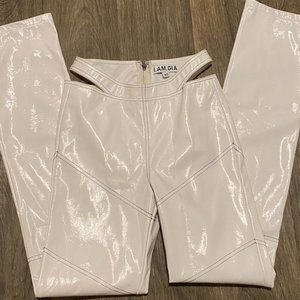 I.AM.GIA. Leather Cutout Pants